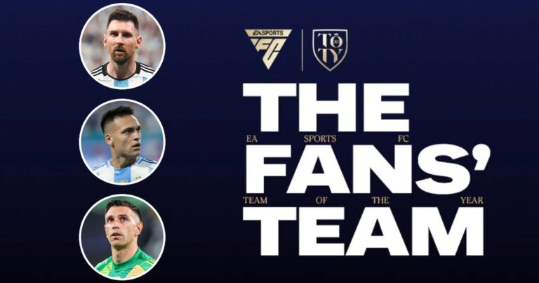 Los 5 futbolistas argentinos nominados al Equipo del Año en el FC25