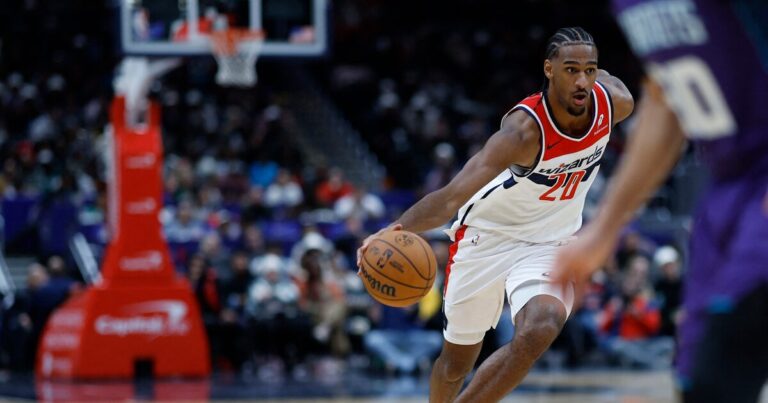 Alexandre Sarr, una estrella en ascenso en la NBA, pese a la tormenta colectiva de los Wizards