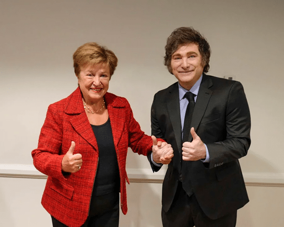 Georgieva destacó el tremendo progreso de la Argentina