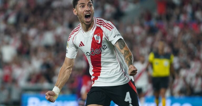 Video: el gol de Montiel y una emoción Monumental