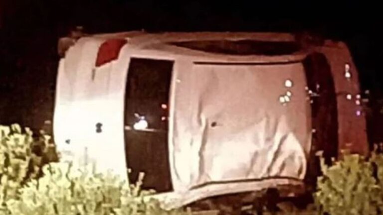 Tiene 12 años, le sacó el auto a los padres y volcó en la ruta