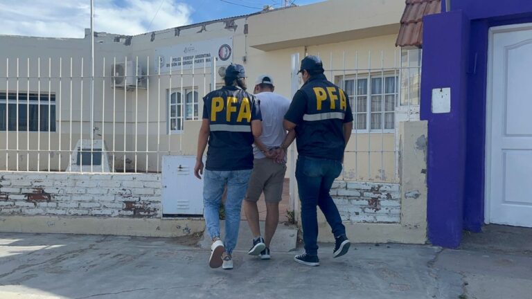 Detienen a un hombre buscado por tráfico de drogas en Puerto Madryn