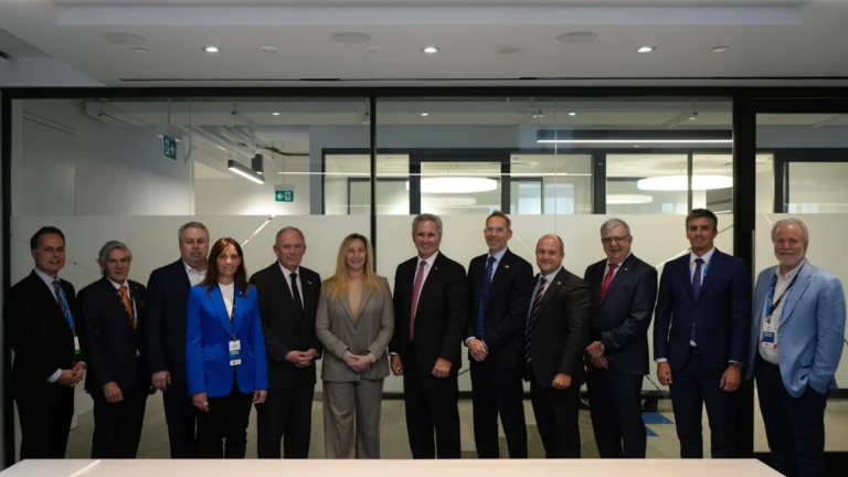 Karina Milei promociona en Canadá un proyecto en Chubut