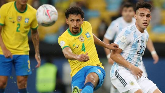 Marquinhos calentó la previa del clásico entre Argentina y Brasil: «Llegó nuestra hora de ganar»