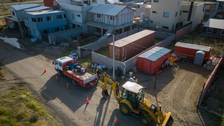 El municipio avanza con obras de gas para 700 familias