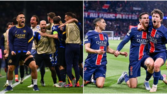 Inter y París Saint-Germain ya juegan para definir al campeón de la Champions League