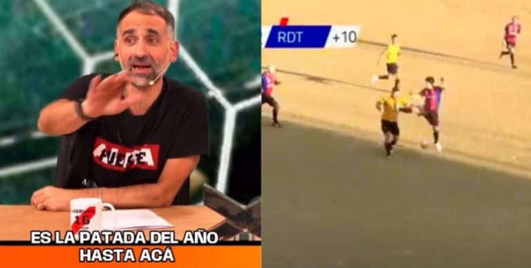 La patada viral y el escándalo entre Comodoro FC y Rada Tilly llegaron a la pantalla nacional