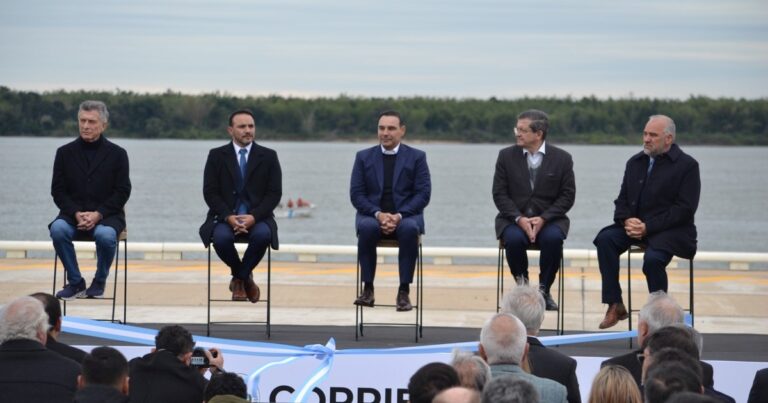 «Hito»: tras una inversión de US$ 50 millones, inauguraron un puerto en Corrientes