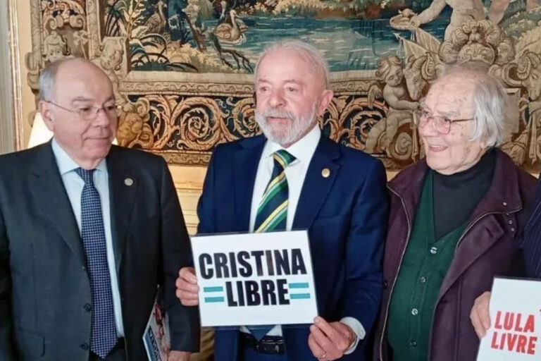 El dictador Lula da Silva pidió la liberación de la corrupta Cristina Kirchner