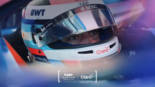 Franco Colapinto suma el apoyo de Claro del multimillonario Carlos Slim Domit