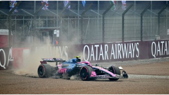 Franco Colapinto en el Gran Premio de Gran Bretaña