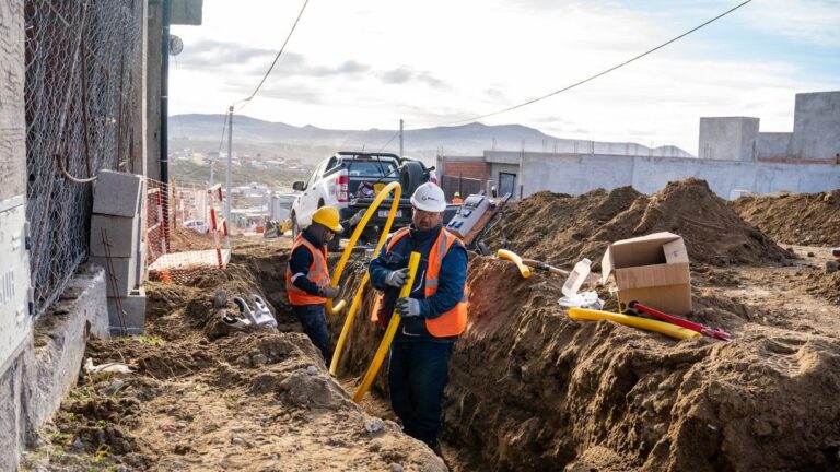 Avanzan obras de gas y cloacas que beneficiarán a más de 500 familias
