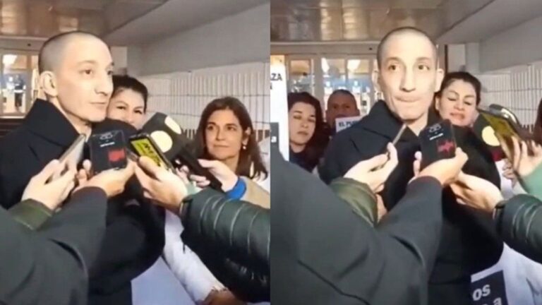 Juan Minujín visitó el Hospital Garrahan y respaldó la lucha de los médicos