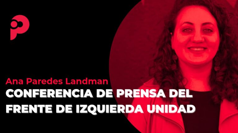 Conferencia de Prensa en Berisso. Presentación de candidatos del FITU