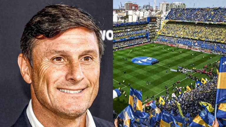 Javier Zanetti recordó su primer partido en La Bombonera: «Realmente se mueve»