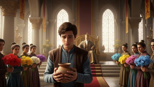 La flor que no floreció: el secreto del emperador que enseña el valor de la honestidad