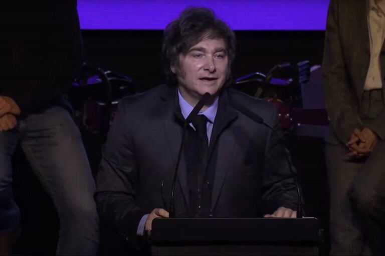 Milei lo dijo: «Están molestos porque le estamos afanando los choreos»