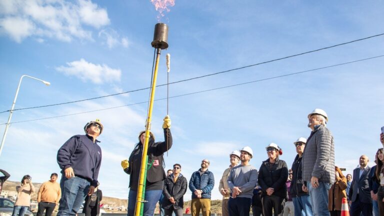 Habilitan la red de gas que beneficia a 73 familias del barrio Don Bosco