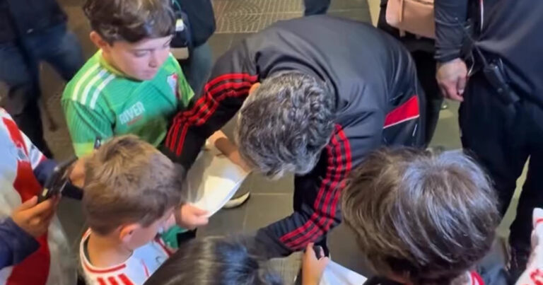 Videos: el multitudinario recibimiento a River en Mendoza para la Copa Argentina