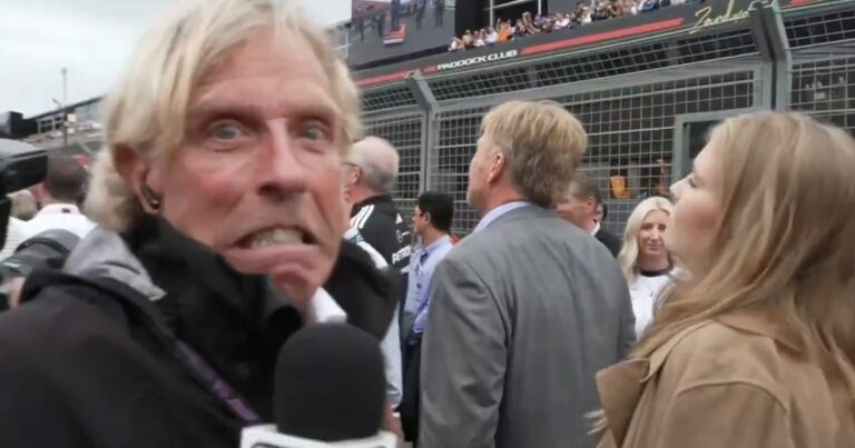 El descuido de un periodista argentino con la reina Máxima y el rey Guillermo en la previa del GP de Países Bajos de la Fórmula 1