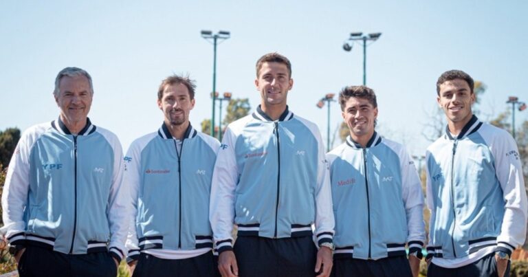El equipo argentino de Copa Davis se ilusiona con el cruce ante Países Bajos y Javier Frana advierte que en cada serie «se juegan dos partidos»