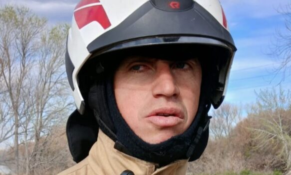 Bomberos de Rawson trabajaron en la extinción de dos incendios