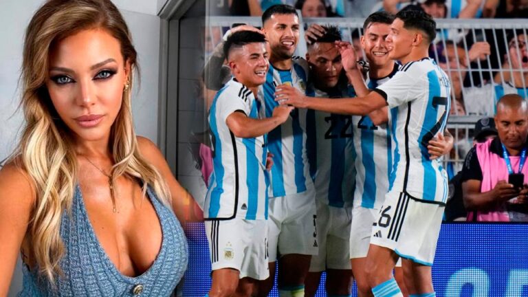 Evangelina Anderson habría iniciado un romance con un jugador casado de la selección y estalló el escándalo