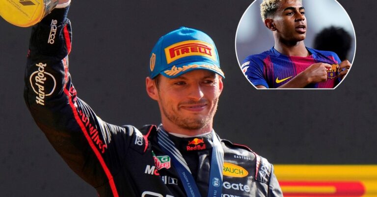 Verstappen, enloquecido con Lamine Yamal: «Lo que hace es impresionante para su edad»