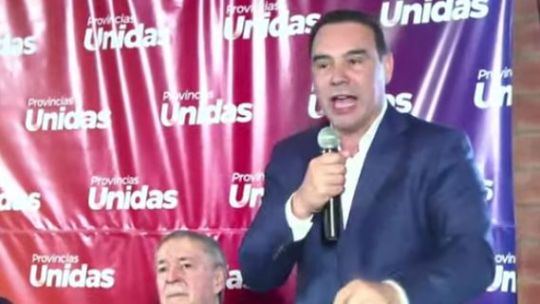 Gustavo Valdés, con «Provincias Unidas»: «Queremos respuestas concretas y una Argentina diferente