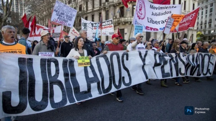 Los jubilados y el sindicalismo combativo marchan este miércoles desde el Congreso a Plaza de Mayo