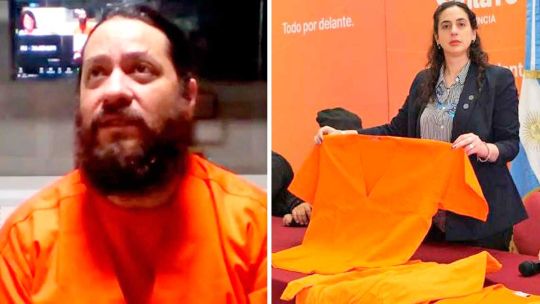 Los presos de alto perfil ya usan los uniformes naranjas, como en EE.UU.