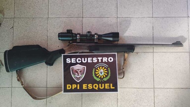 Cayó una banda que cazaba ciervos para vender su carne: tenían armas, miras telescópicas y handys