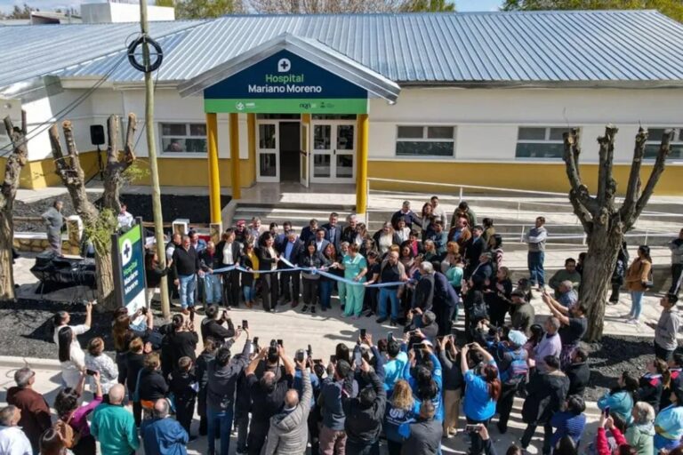 Tras 50 años, Mariano Moreno inauguró el nuevo hospital con modernas instalaciones