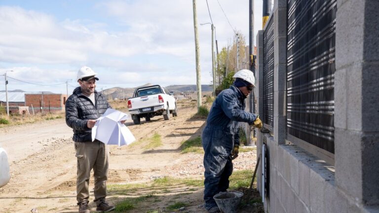 Comenzó la ampliación de la red de gas en el barrio Ara San Juan
