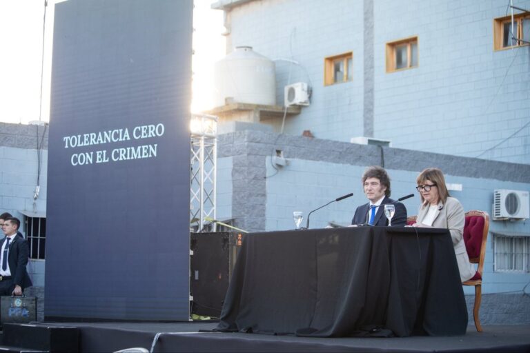 Milei endurece el Código Penal: tolerancia cero, condenas más altas y sistema acusatorio