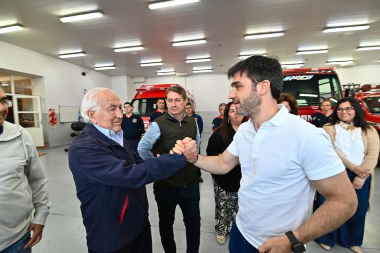 Chubut aseguró el financiamiento del cuartel de Bomberos de Rawson mediante un nuevo convenio provincial