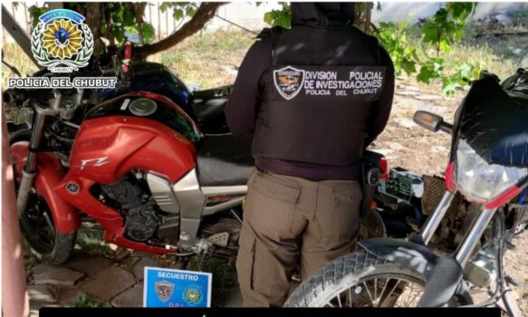 Allanamiento en Rawson permitió recuperar elementos robados y secuestrar estupefacientes