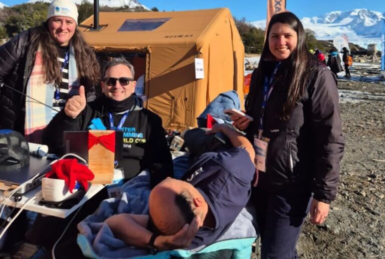 Qué le pasa al corazón cuando se somete al frío extremo?: Un estudio con nadadores en la Patagonia reveló datos inéditos