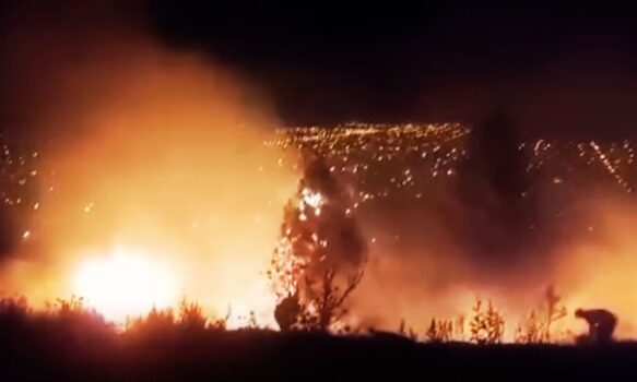 Incendios de importantes características en la zona alta de Esquel