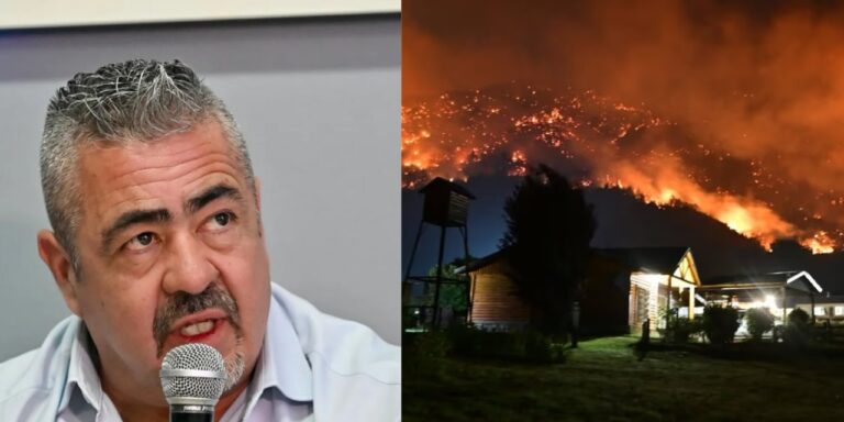 Iturrioz dijo que el incendio en Chubut está incontrolable y afirmó que hay que rezar que llueva»