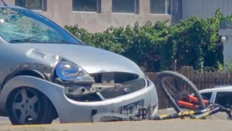 Tragedia vial en Neuquén: murió un joven ciclista tras un choque con un auto