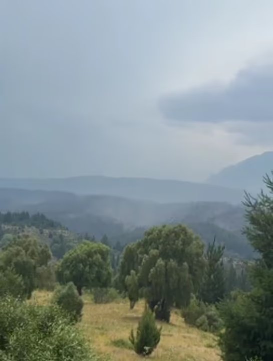 Se esperan lluvias este miércoles en Puerto Patriada y Epuyén, en medio del operativo contra los incendios
