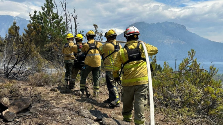 Se reactivaron focos ígneos en la Comarca Andina