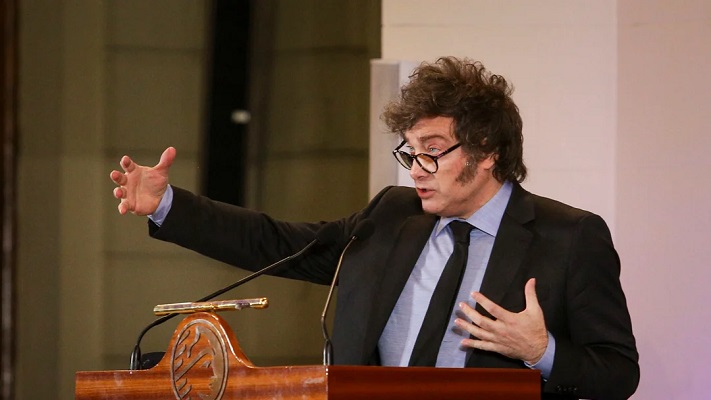 Javier Milei defendió el refinanciamiento de la deuda