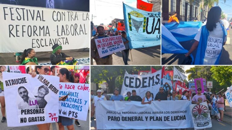 Jujuy tuvo una movilización contra la reforma laboral y dos políticas: traición vs. combate