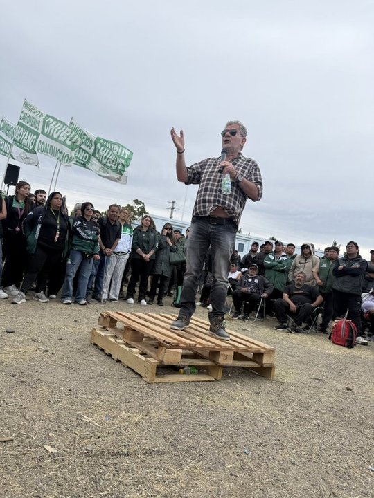 Paro contra la reforma laboral: Taboada advirtió que en el Golfo San Jorge echaron a más de 20.000 trabajadores