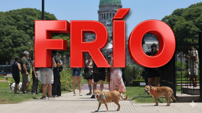 Cambió el pronóstico: no hay tormentón pero la temperatura bajará 16 grados por el gélido viento polar sureño