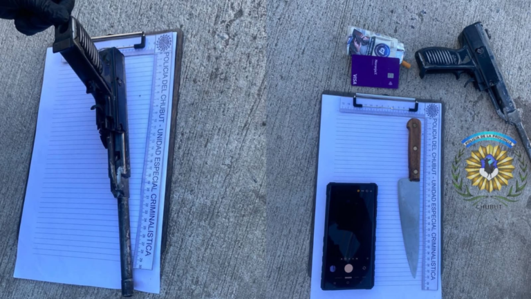 Sacó a relucir un arma de fuego en una pelea