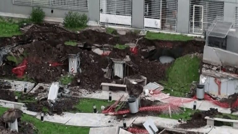 El comunicado de la empresa que construyó el complejo de Parque Patricios que se derrumbó