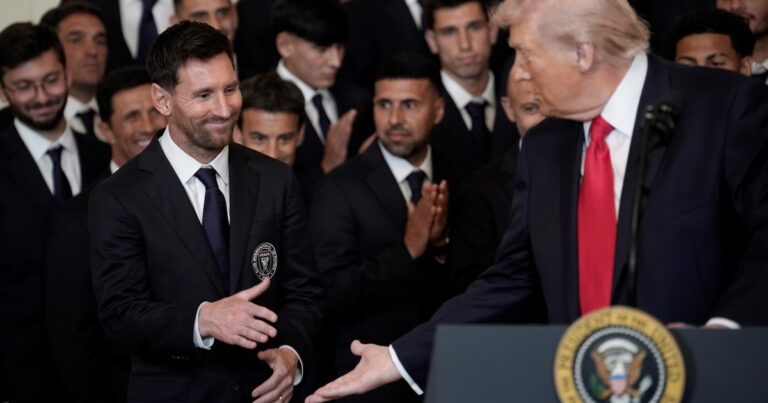 Las perlitas de la visita de Messi en la Casa Blanca